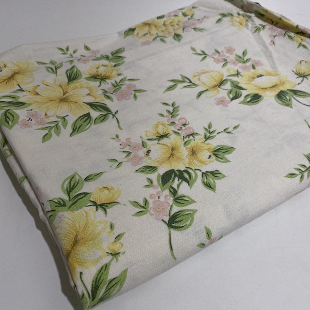 SHEET, Yellow Floral